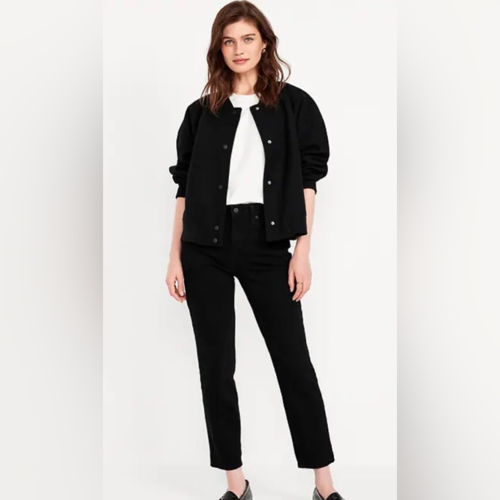 Old Navy Black O.G. Straight Jeans